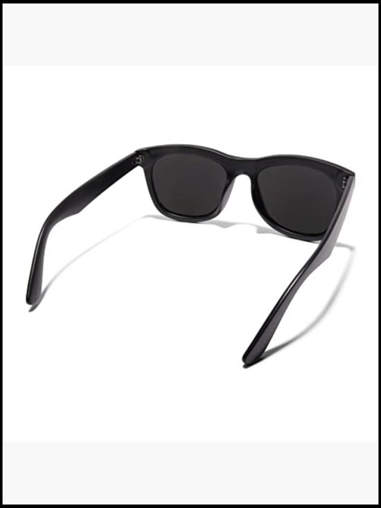 Super Dark Sunglasses UV Protection Spring Hinge Vintage Retro Wrap Around main image 7